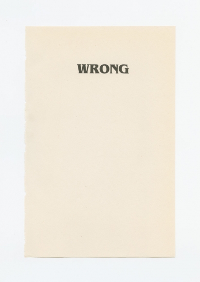 Wrong, 2012