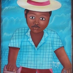 Contemporary Haitian Painting Silent Auction presented by Xav Leplae of Riverwest Radio
